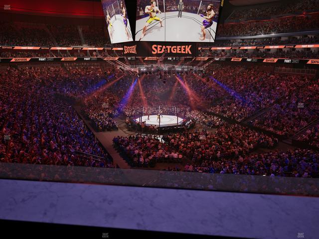 Prudential Center - Section Restaurant Ledge 5 Seat View