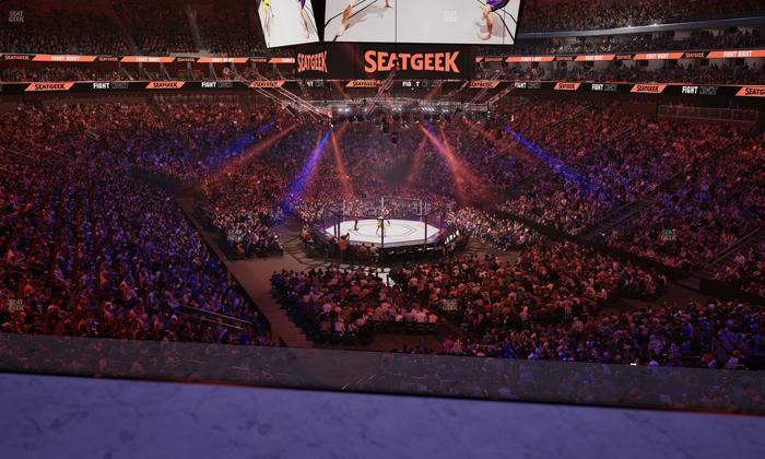 Prudential Center - Section Restaurant Ledge 5 Seat View