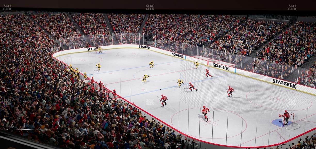 Prudential Center - Section Restaurant Ledge 6 Seat View