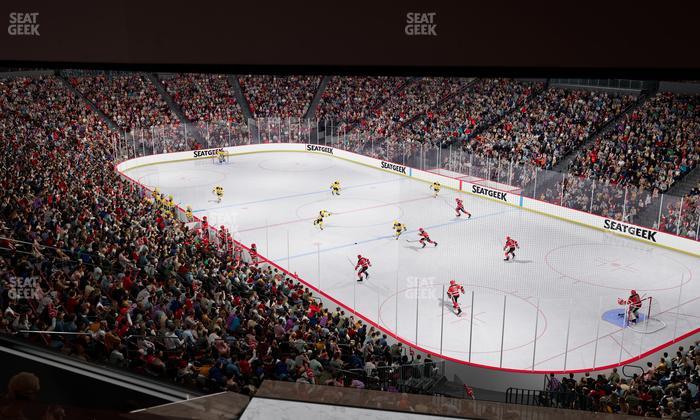 Prudential Center - Section Restaurant Ledge 6 Seat View