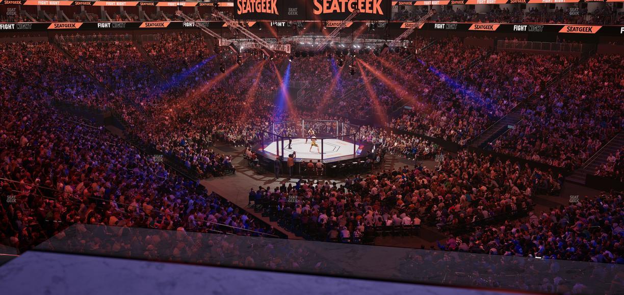 Prudential Center - Section Restaurant Ledge 6 Seat View