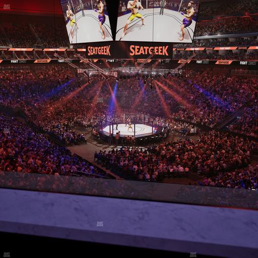 Prudential Center - Section Restaurant Ledge 6 Seat View