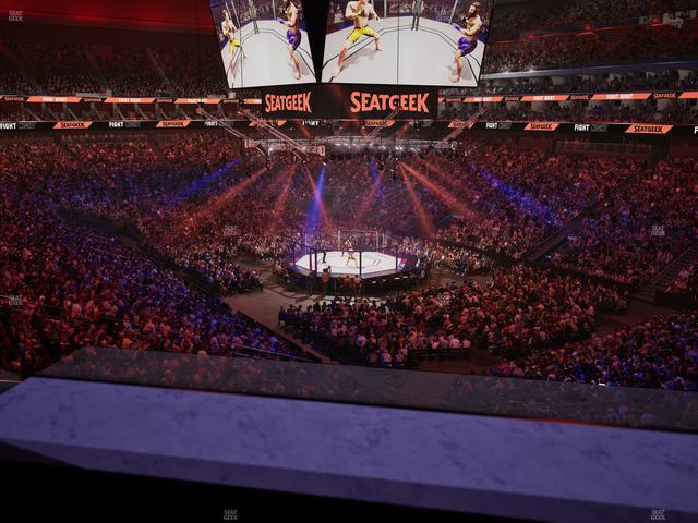 Prudential Center - Section Restaurant Ledge 6 Seat View