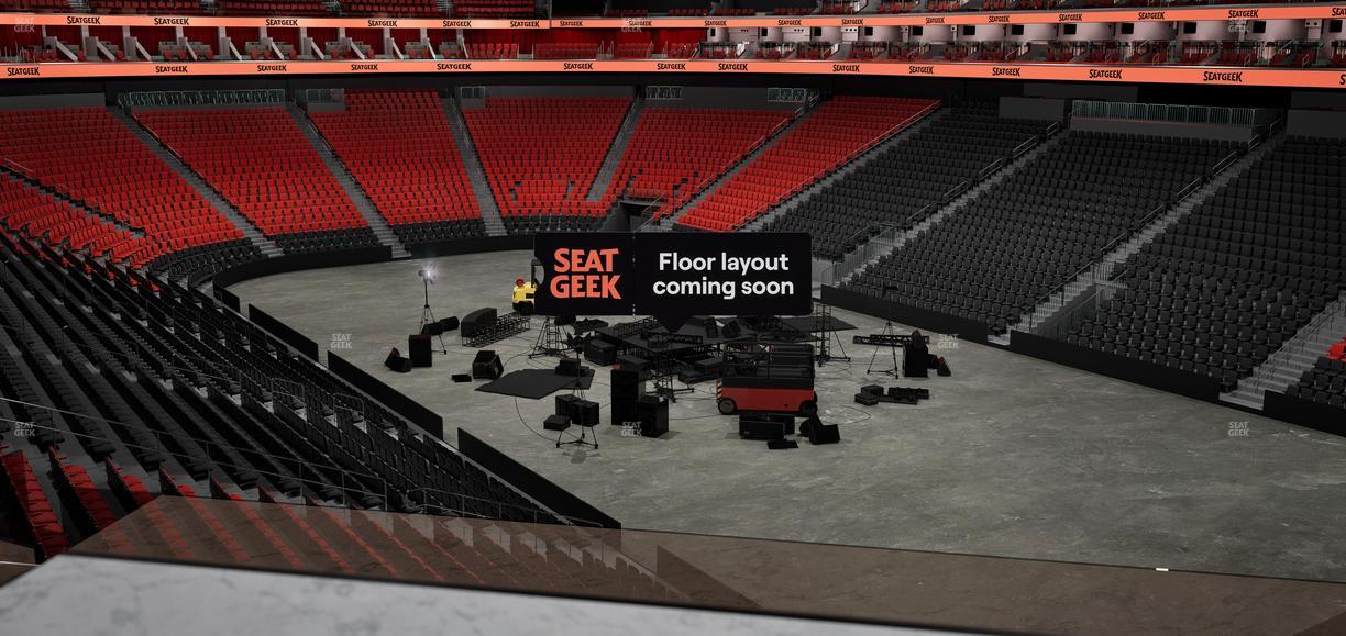 Prudential Center - Section Restaurant Ledge 6 Seat View