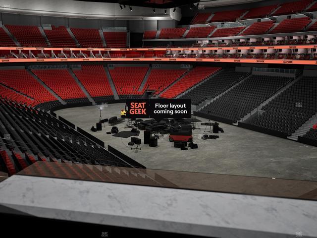 Prudential Center - Section Restaurant Ledge 6 Seat View