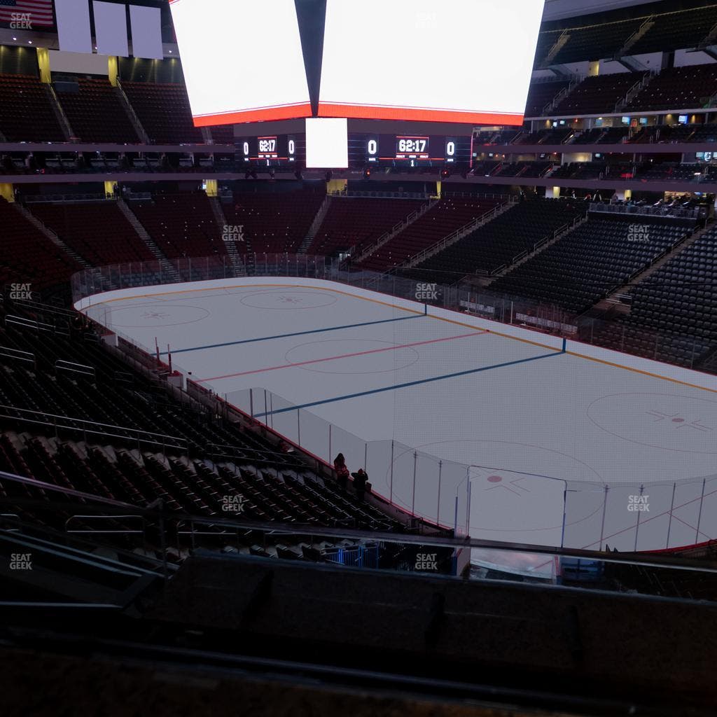 Prudential Center - Section Restaurant Ledge 6 Seat View