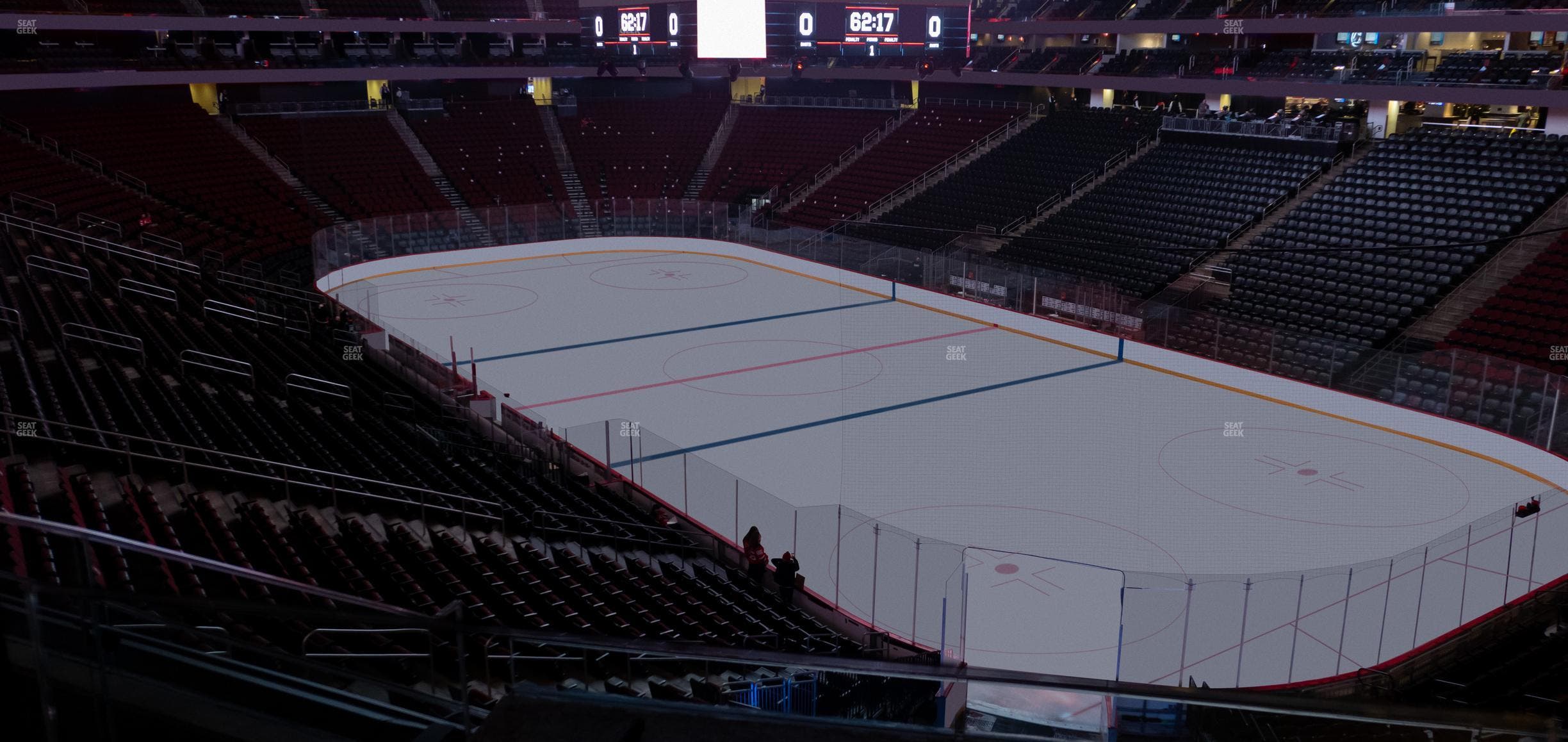 Prudential Center - Section Restaurant Ledge 6 Seat View