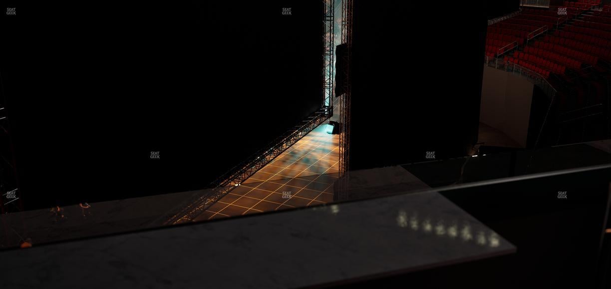 Prudential Center - Section Restaurant Ledge 6 Seat View