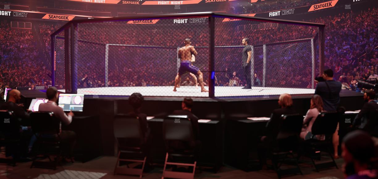 Prudential Center - Section Ringside A Seat View