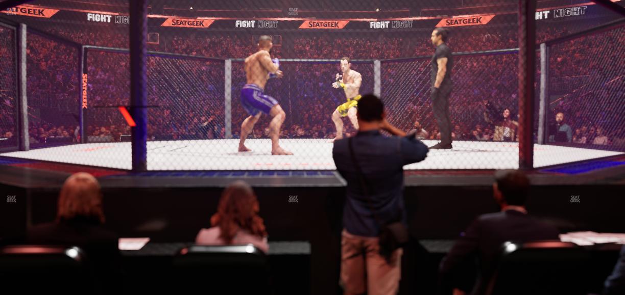 Prudential Center - Section Ringside B Seat View