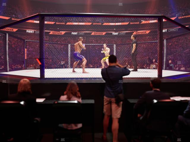 Prudential Center - Section Ringside B Seat View