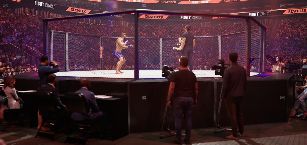 Prudential Center - Section Ringside C Seat View