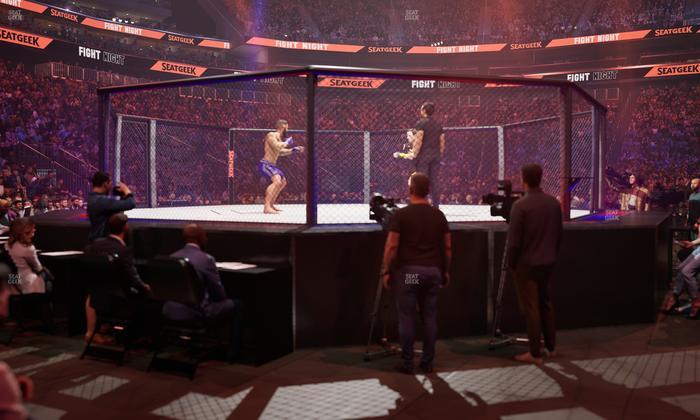 Prudential Center - Section Ringside C Seat View