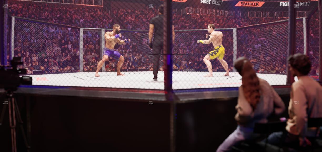 Prudential Center - Section Ringside D Seat View