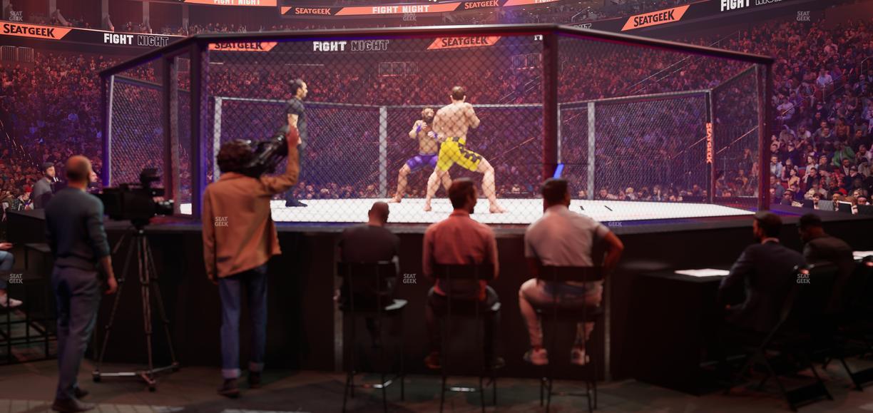 Prudential Center - Section Ringside E Seat View