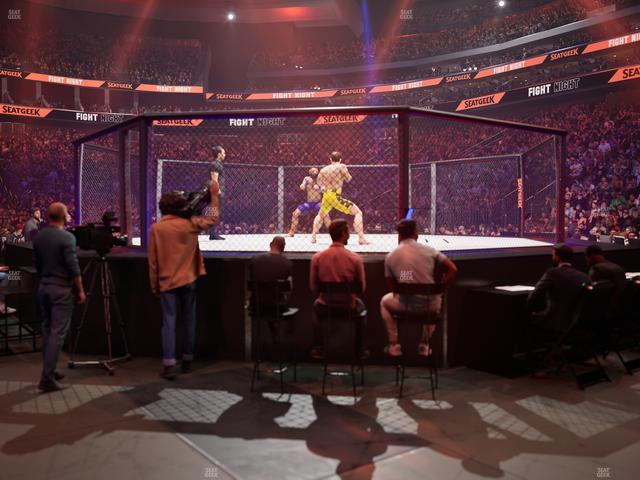 Prudential Center - Section Ringside E Seat View