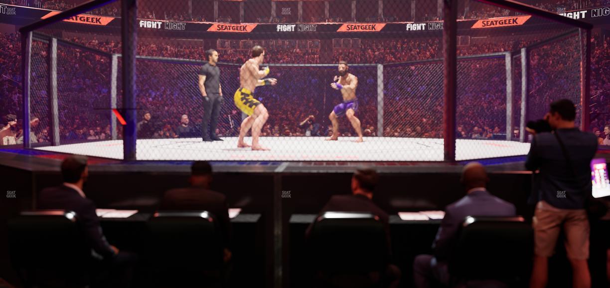 Prudential Center - Section Ringside F Seat View