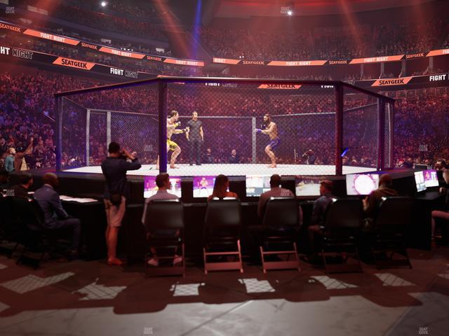 Prudential Center - Section Ringside G Seat View