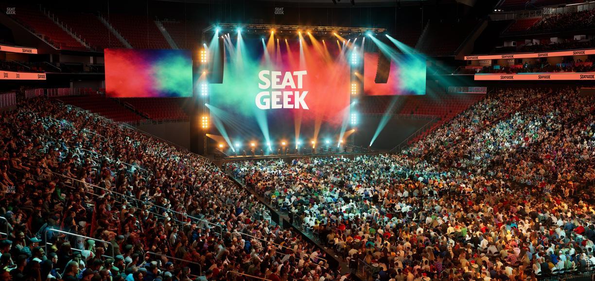 Prudential Center - Section Studio Suite 1 A Seat View