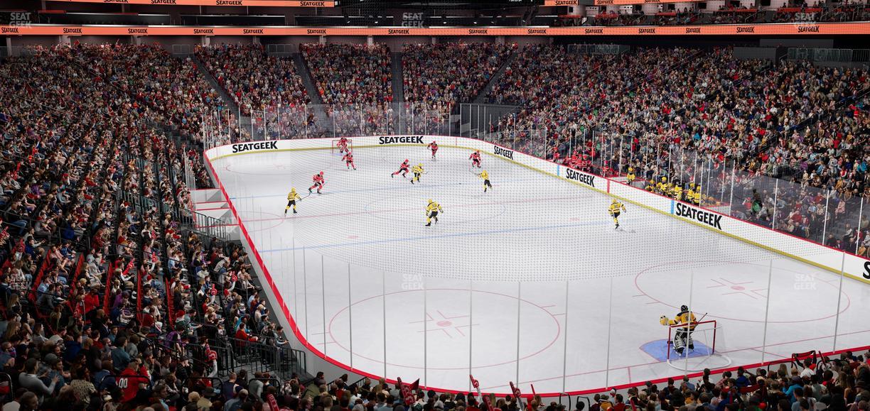 Prudential Center - Section Studio Suite 1 B Seat View