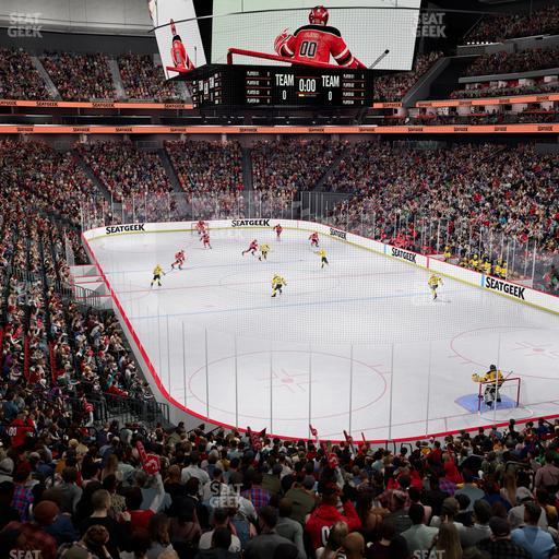 Prudential Center - Section Studio Suite 1 B Seat View