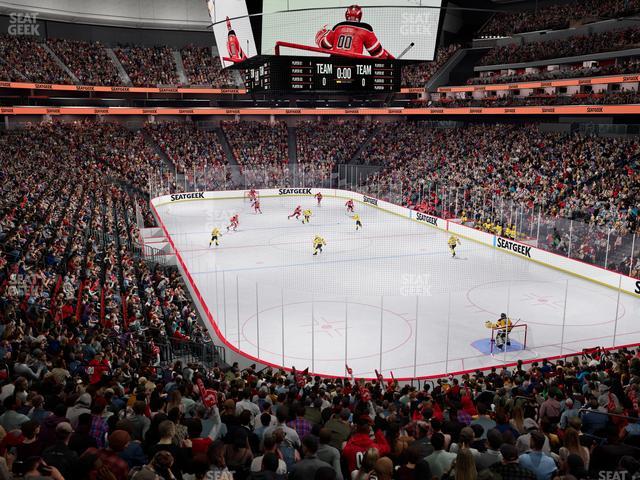 Prudential Center - Section Studio Suite 1 B Seat View