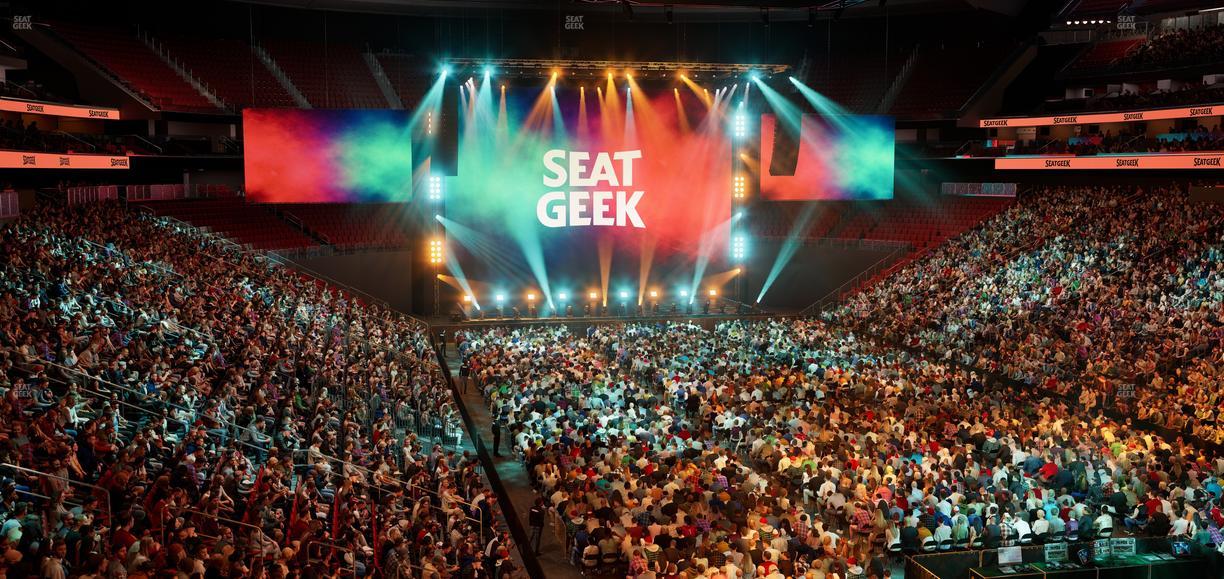 Prudential Center - Section Studio Suite 1 B Seat View