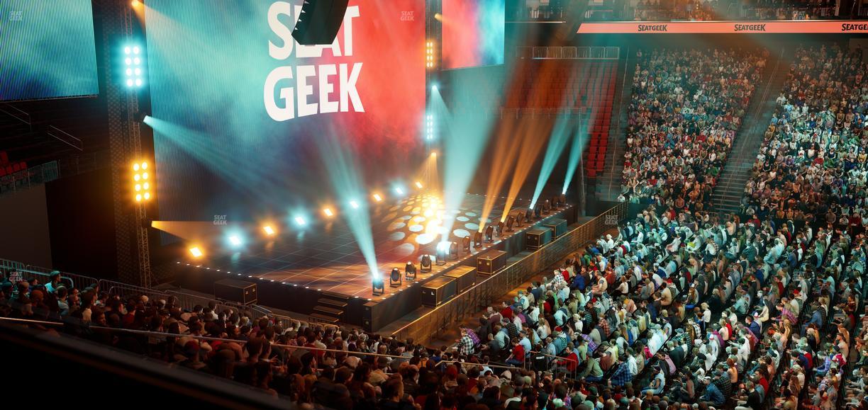 Prudential Center - Section Studio Suite 18 Seat View