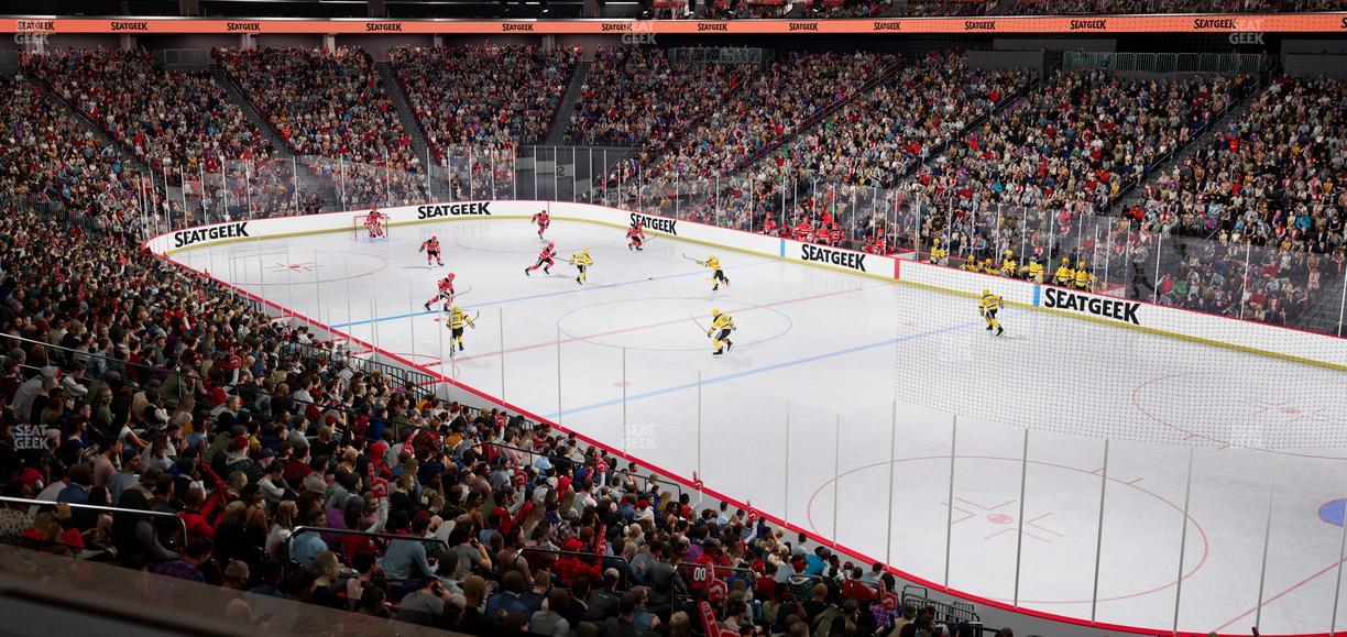 Prudential Center - Section Studio Suite 22 Seat View