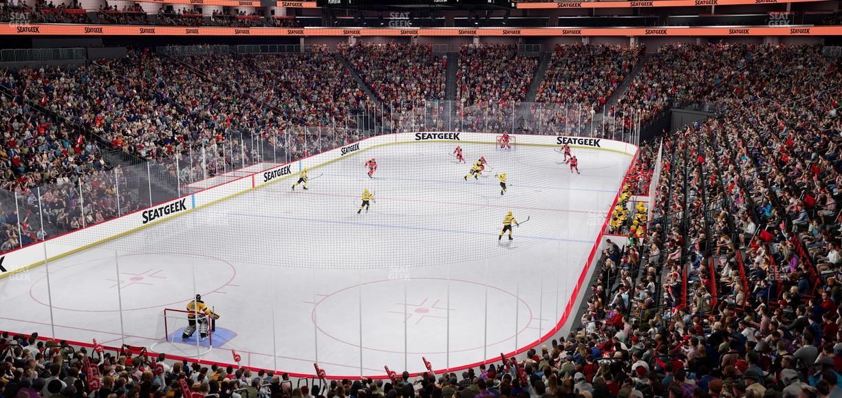 Prudential Center - Section Studio Suite 4 A Seat View