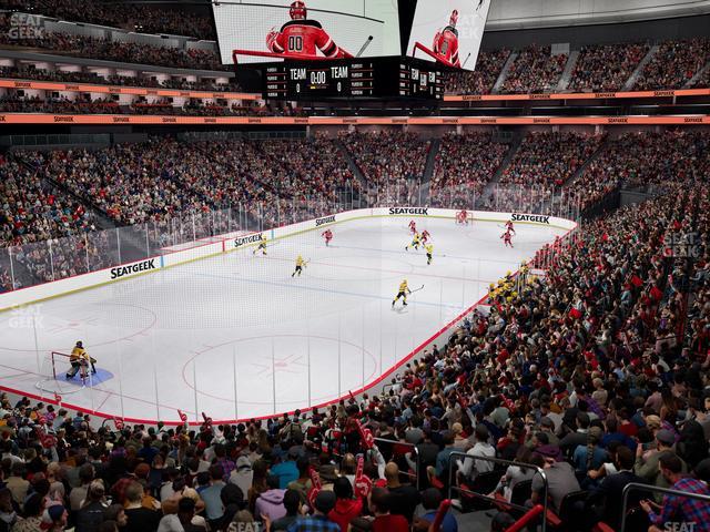 Prudential Center - Section Studio Suite 4 B Seat View