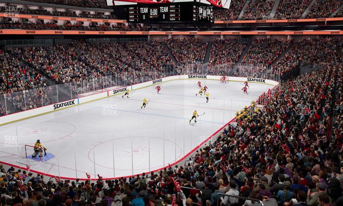 Prudential Center - Section Studio Suite 4 B Seat View