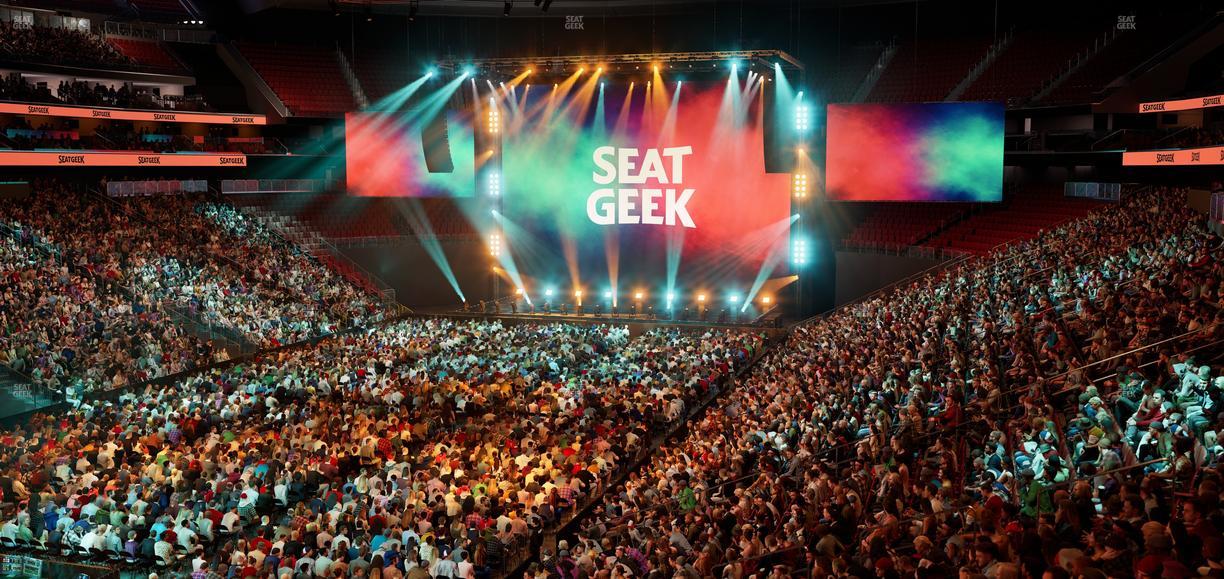 Prudential Center - Section Studio Suite 4 B Seat View