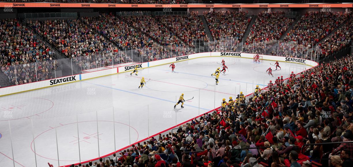 Prudential Center - Section Studio Suite 5 Seat View