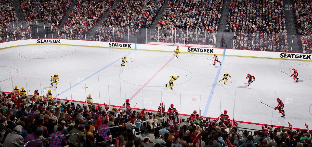 Prudential Center - Section Studio Suite 9 Seat View