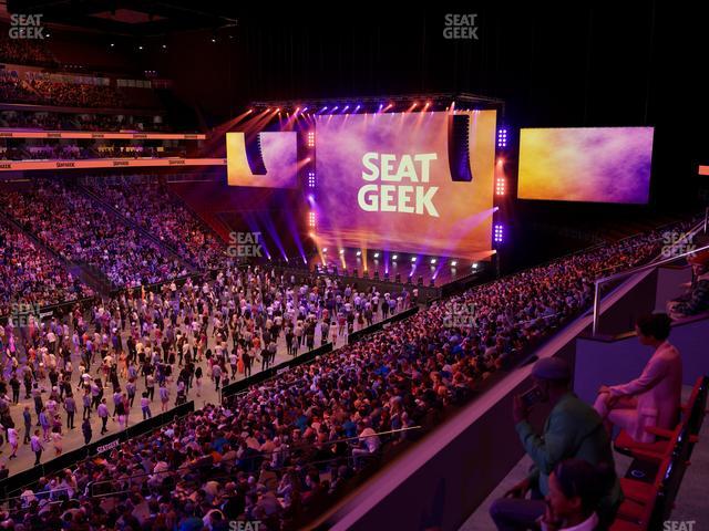 Prudential Center - Section Suite 104 Seat View