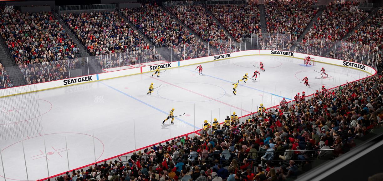 Prudential Center - Section Suite 104 Seat View