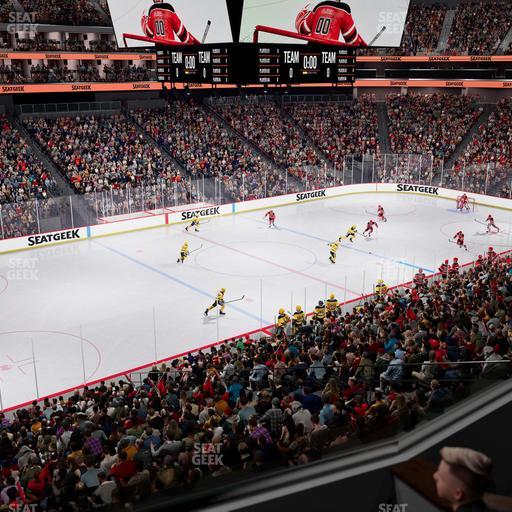 Prudential Center - Section Suite 104 Seat View