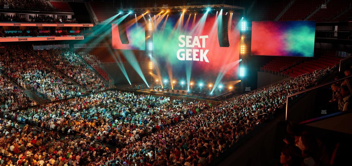 Prudential Center - Section Suite 104 Seat View