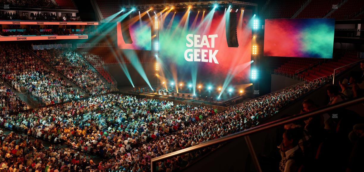 Prudential Center - Section Suite 105 Seat View