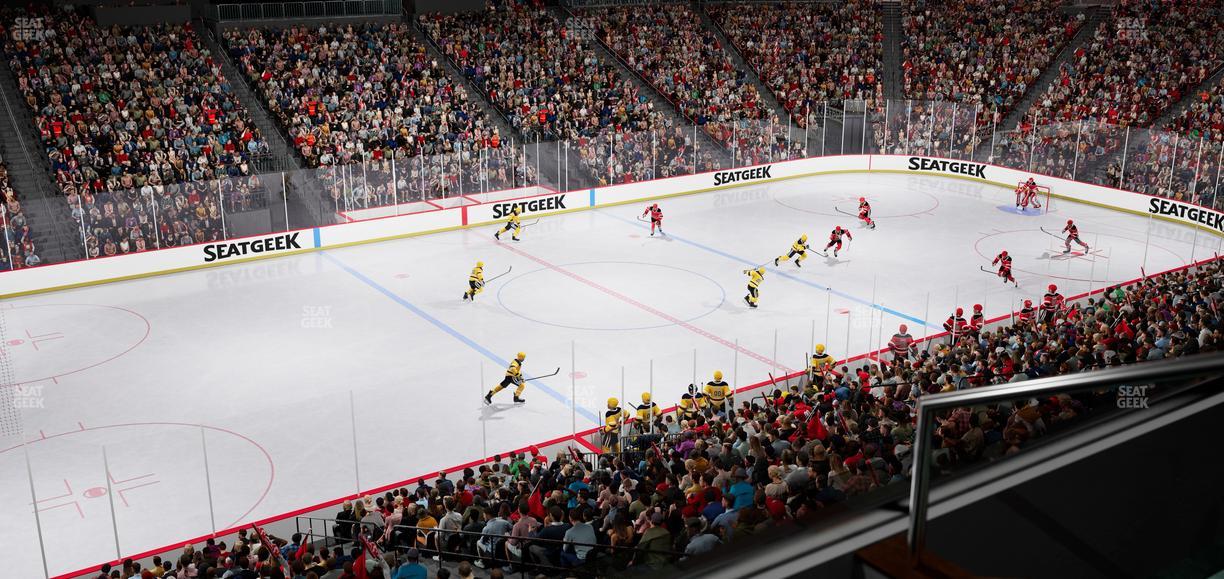 Prudential Center - Section Suite 105 Seat View