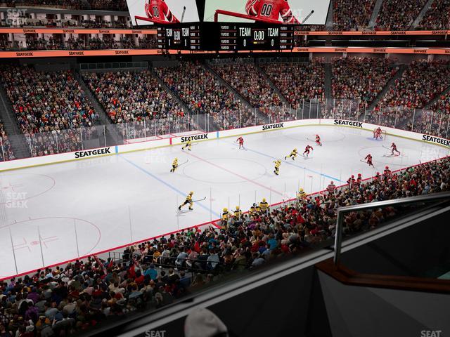 Prudential Center - Section Suite 105 Seat View