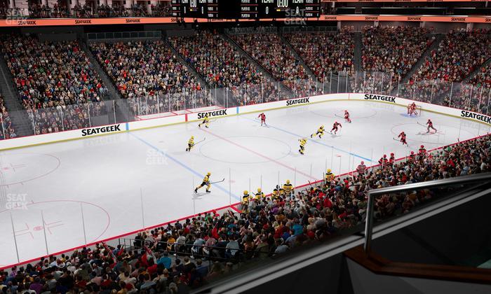 Prudential Center - Section Suite 105 Seat View