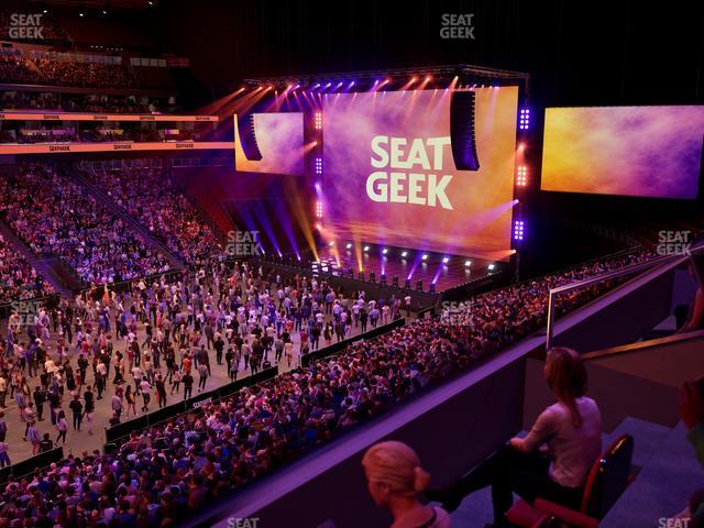 Prudential Center - Section Suite 106 Seat View