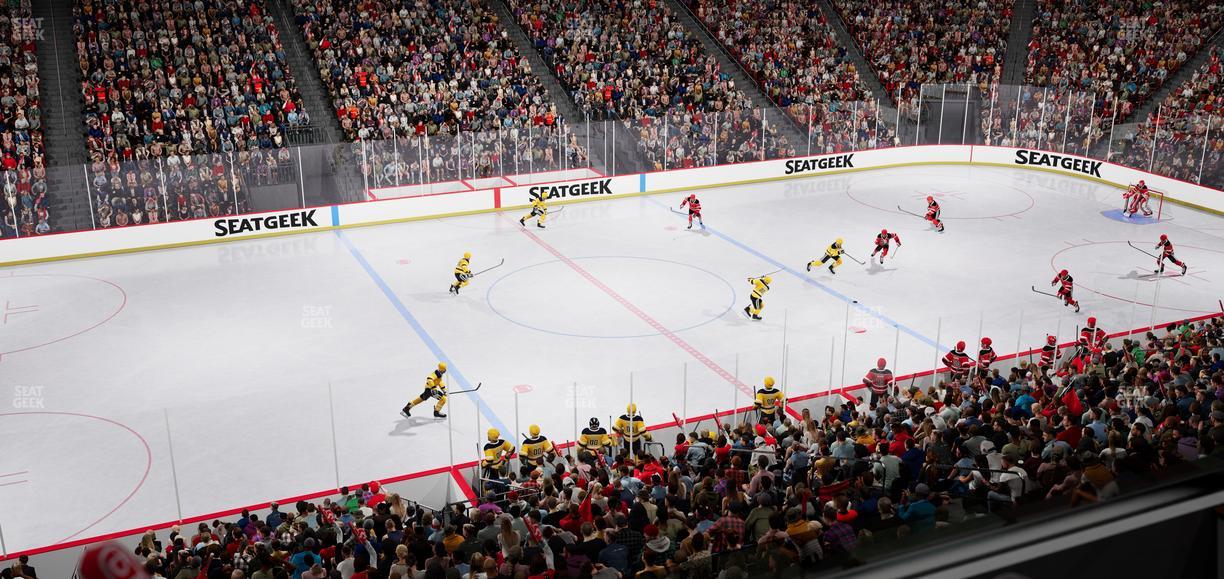 Prudential Center - Section Suite 107 Seat View