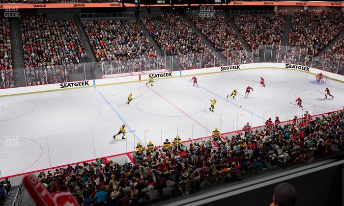 Prudential Center - Section Suite 107 Seat View