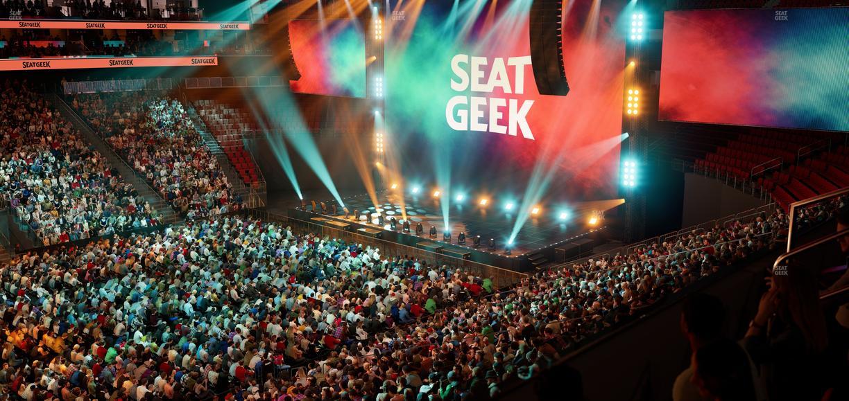 Prudential Center - Section Suite 108 Seat View