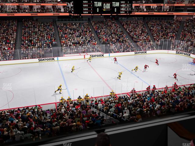Prudential Center - Section Suite 108 Seat View