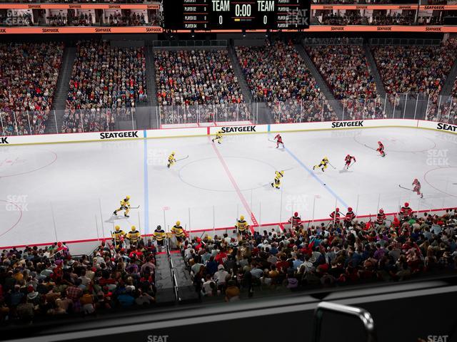 Prudential Center - Section Suite 109 Seat View