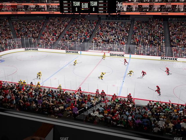 Prudential Center - Section Suite 113 Seat View